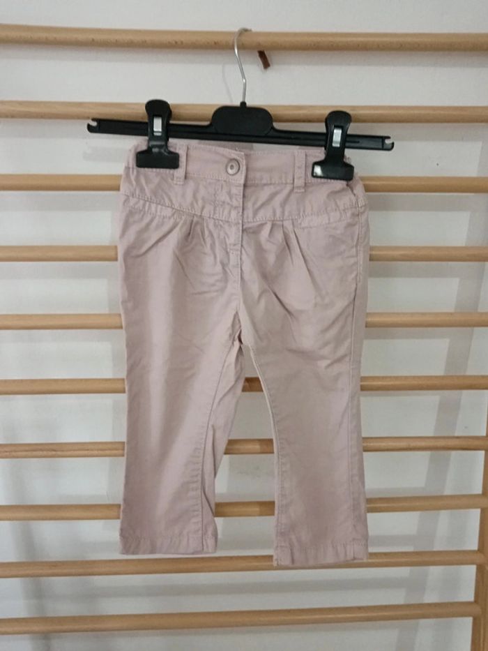 Pantalon été tape a l'oeil rose