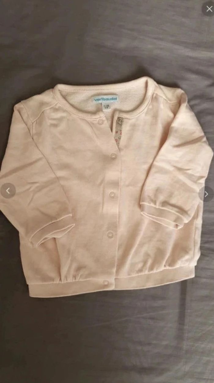 Gilet manches longues