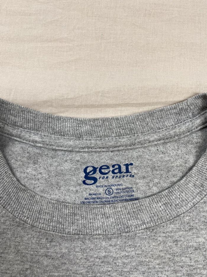 T-shirt imprimé sport USA, homme, été, gris, S - photo numéro 4
