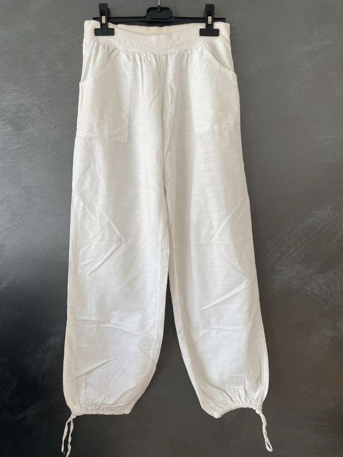 Pantalon blanc été - photo numéro 5