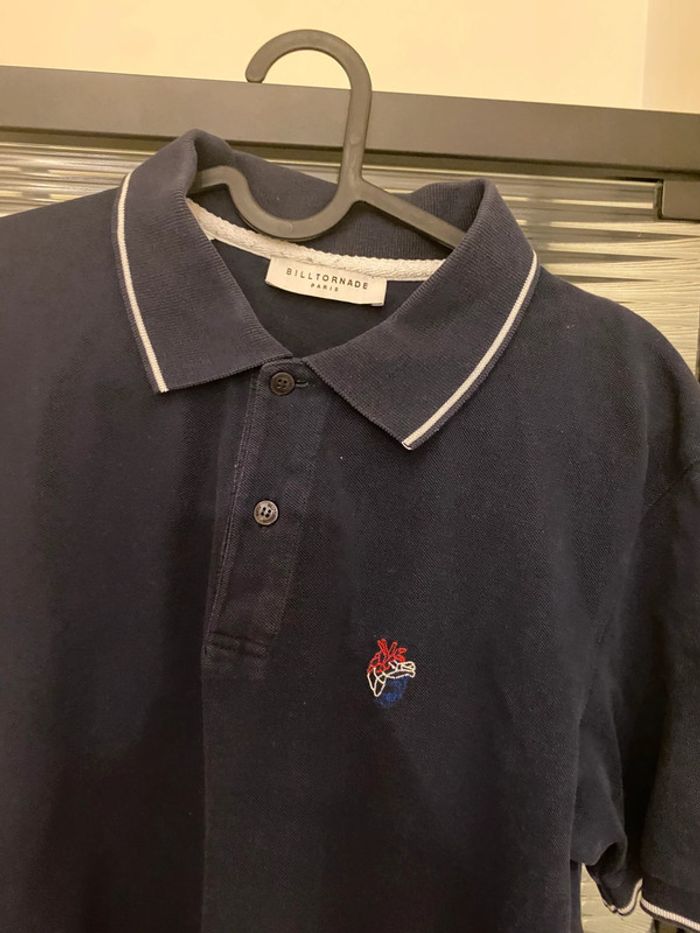 Polo bleu marine Bill Tornade taille M - photo numéro 2