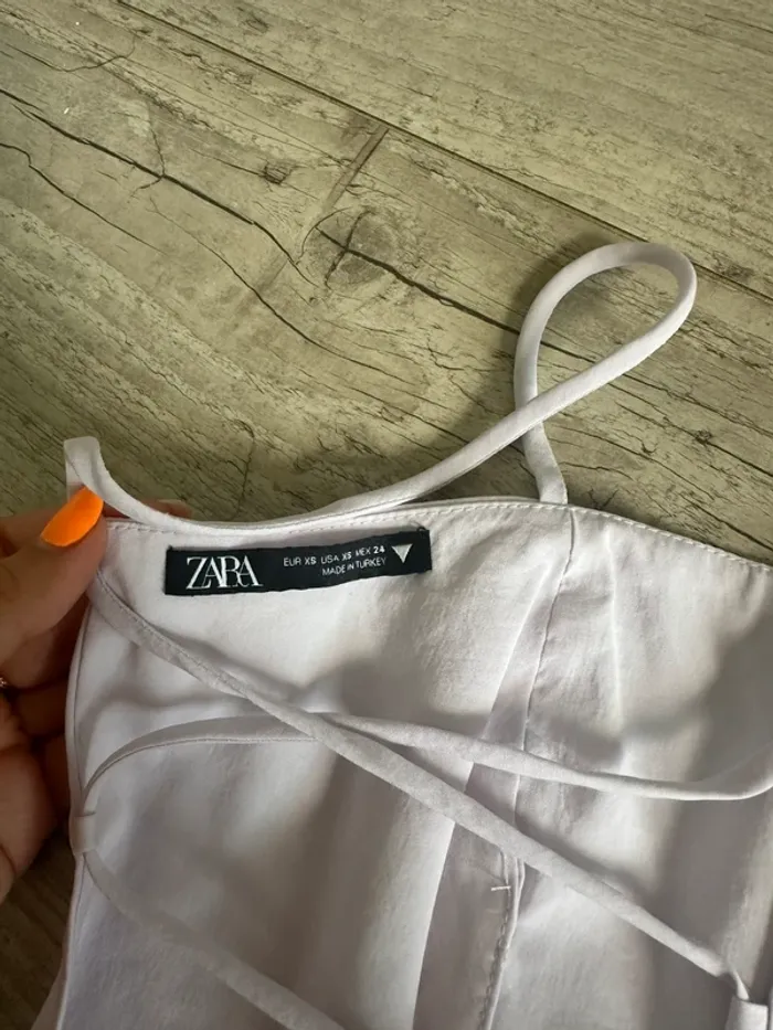 Top Zara Lila XS dos nu lien - photo numéro 2