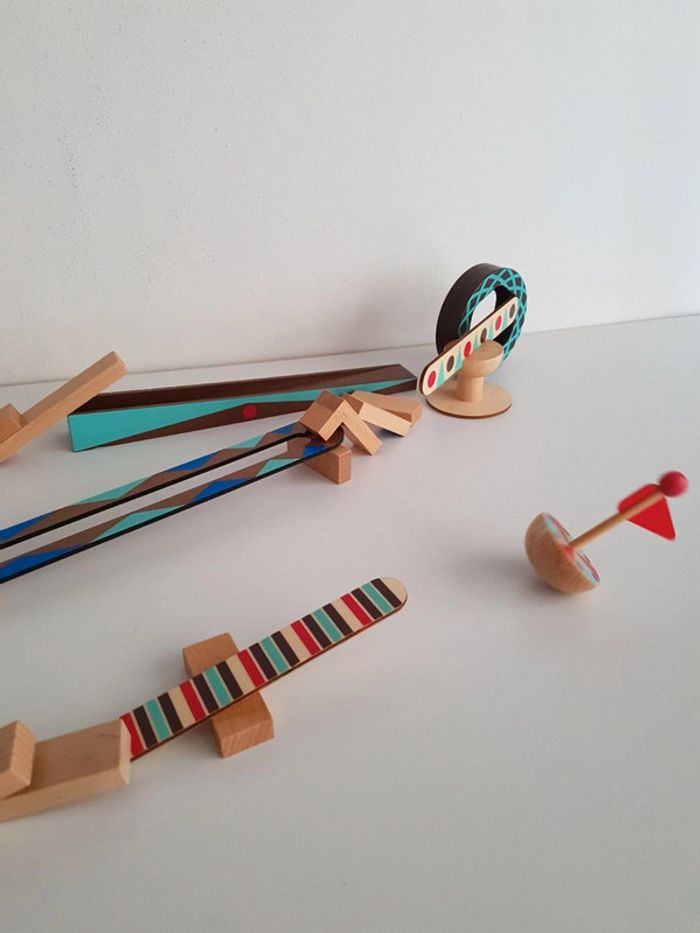 Zig & Go Roll action-réaction en bois Djeco - photo numéro 12