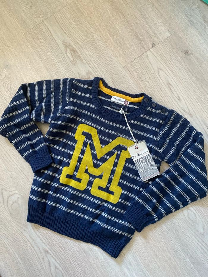 Pull Little Marcel taille 8 ans Neuf
