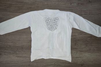 Gilet blanc 3 ans In Extenso blanc