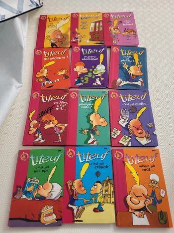 Lot livres Titeuf