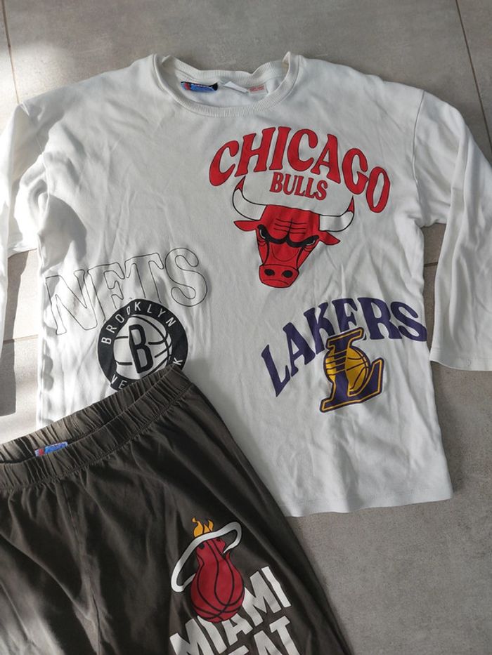 Pyjama 2 pièces NBA by Zara - photo numéro 3