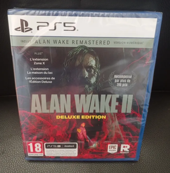 😍gros hit Alan wake 2 deluxe édition neuf sous blister