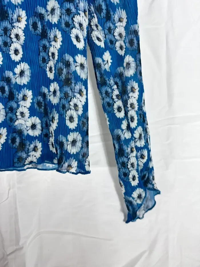 T-shirt manche longue bleu AliExpress - photo numéro 3