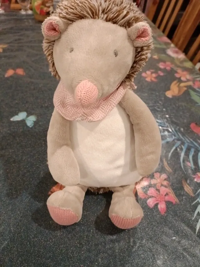 Doudou hérisson 35 cm