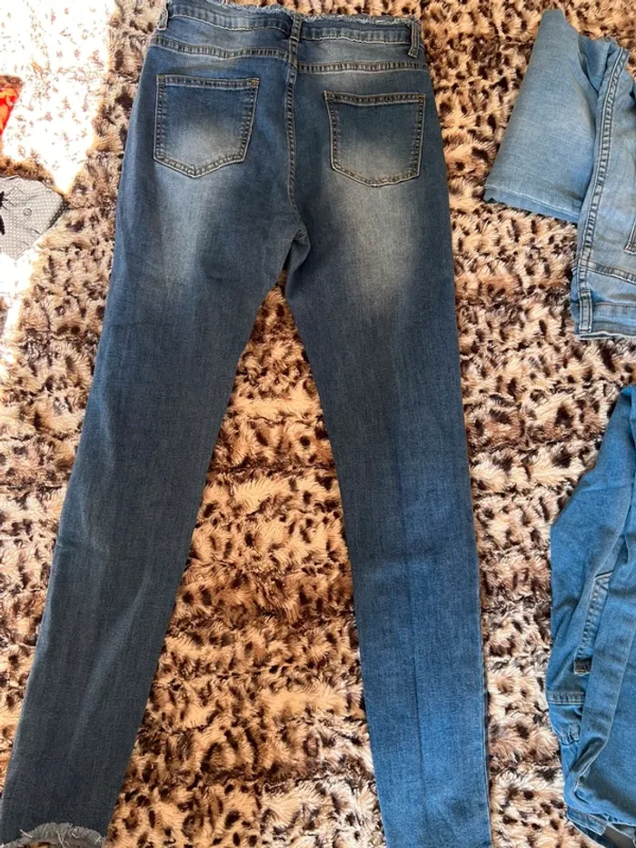 Jeans taille haute taille S - photo numéro 2