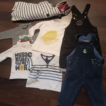Lot vêtements bébé garçon