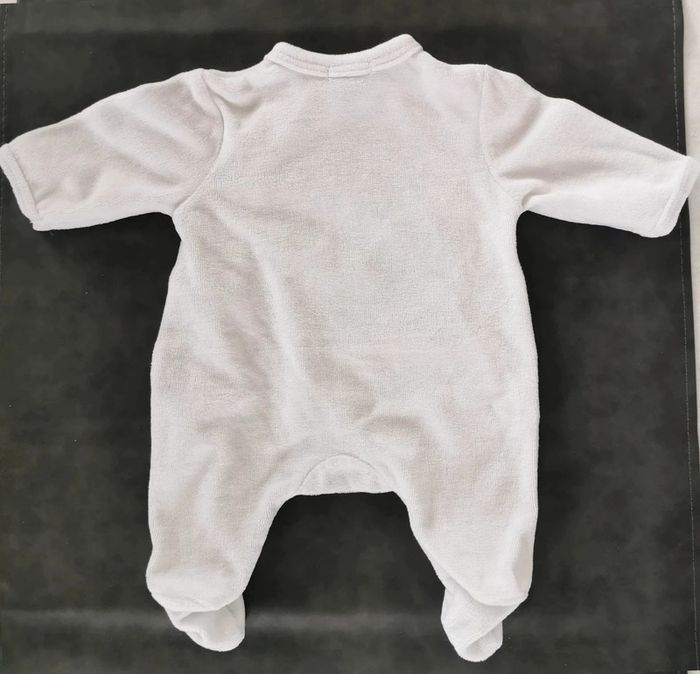 Pyjama 👣 velours, kiabi, 0mois - photo numéro 2