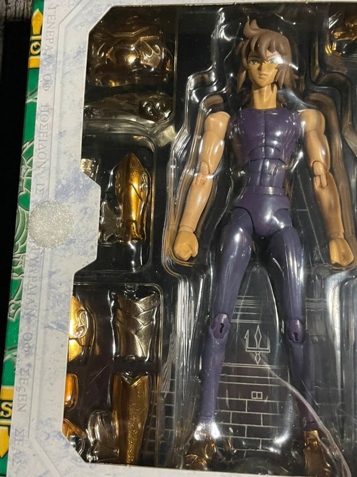 Figurine Saint Seya | Bandai ~ Sea Horse Baian / Action Figure 2005 - photo numéro 6