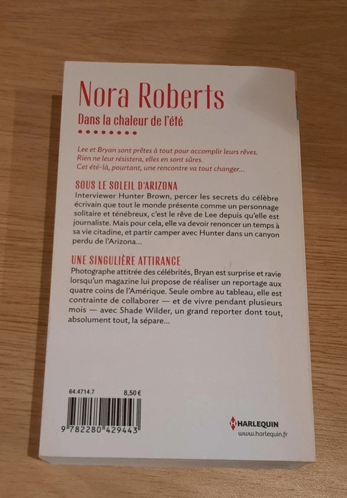 Dans la chaleur de l'été de Nora Roberts - photo numéro 2