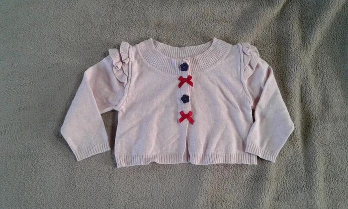 Gilet fille TAO 6 mois