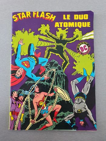 Album Star Flash N°3. Le duo atomique . Arédit 1981