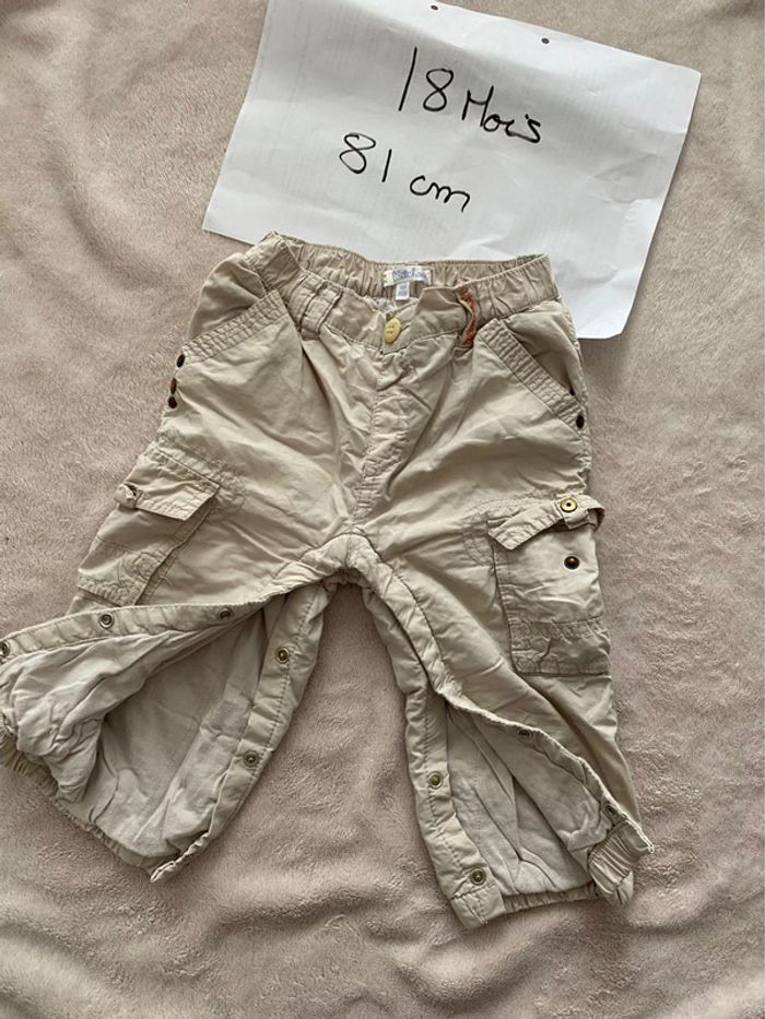 Lot 3 pantalons chauds doublés - 18 mois - Vertbaudet, Kitchoun & autre - TBE - photo numéro 7