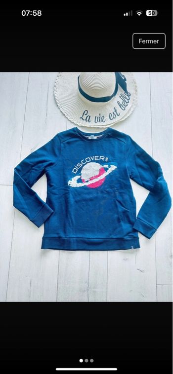 Pull okaidi 12 ans