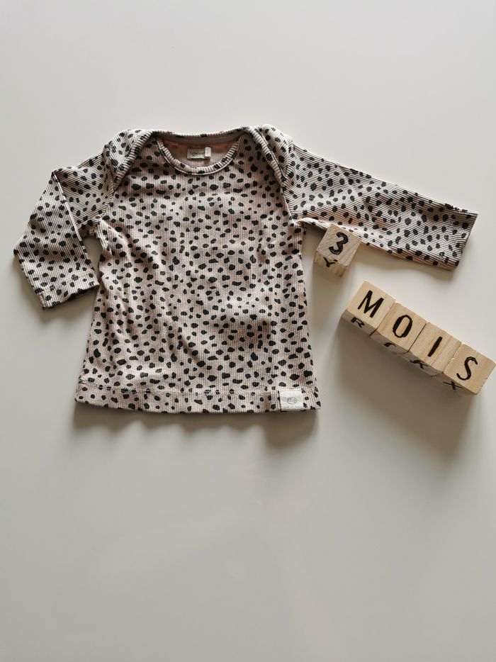 Tee shirt effet leopard