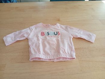 Tee-Shirt Manches Longues Gémo Fille 3 Mois 