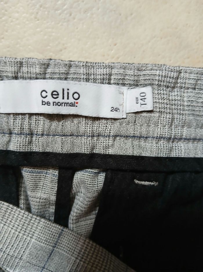 Pantalon imprimé  quadrillé - photo numéro 6