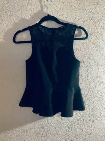 Haut noir décolleté Tally Weijl
