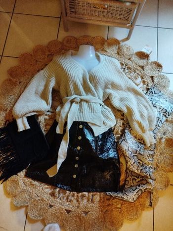 Pull gilet portefeuille Made in Italy