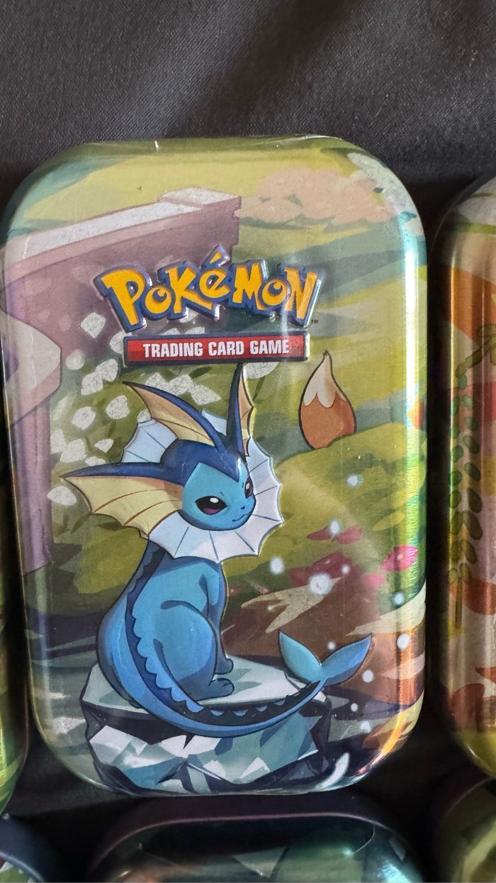 Lot de 11 mini tins évolution prismatique EV8.5 FR Pokémon - photo numéro 3