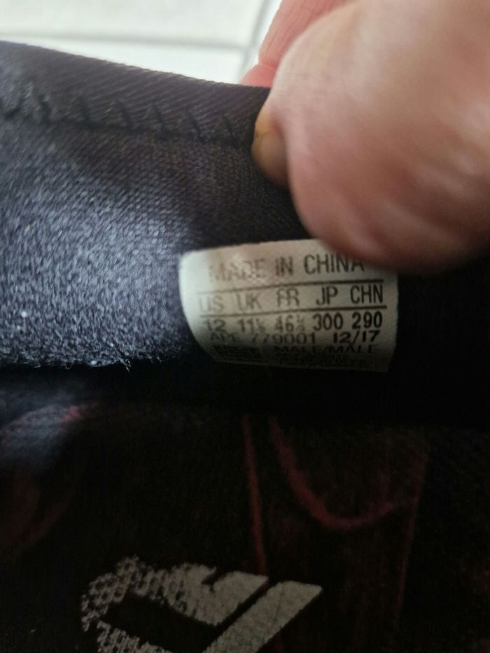 Chaussures baskets homme Adidas donna dame taille 46 1/2 - photo numéro 8