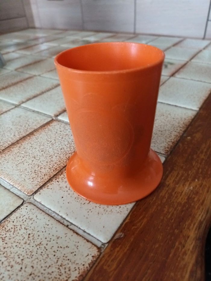 Verre enfant vintage tupperware