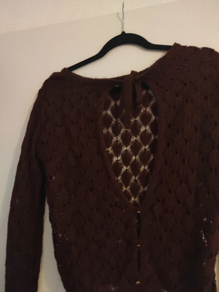 Pull Bonobo dos ouvert XS - photo numéro 7