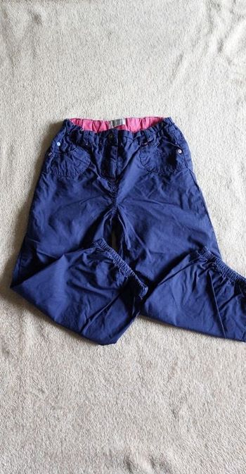 Joli pantalon fantaisie mi-saison légèrement doublé fille 3 ans