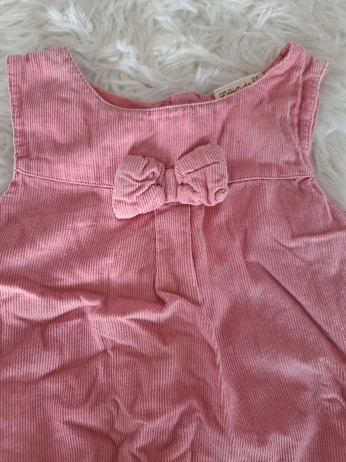 Robe en velours 6 mois Grain de blé - photo numéro 3