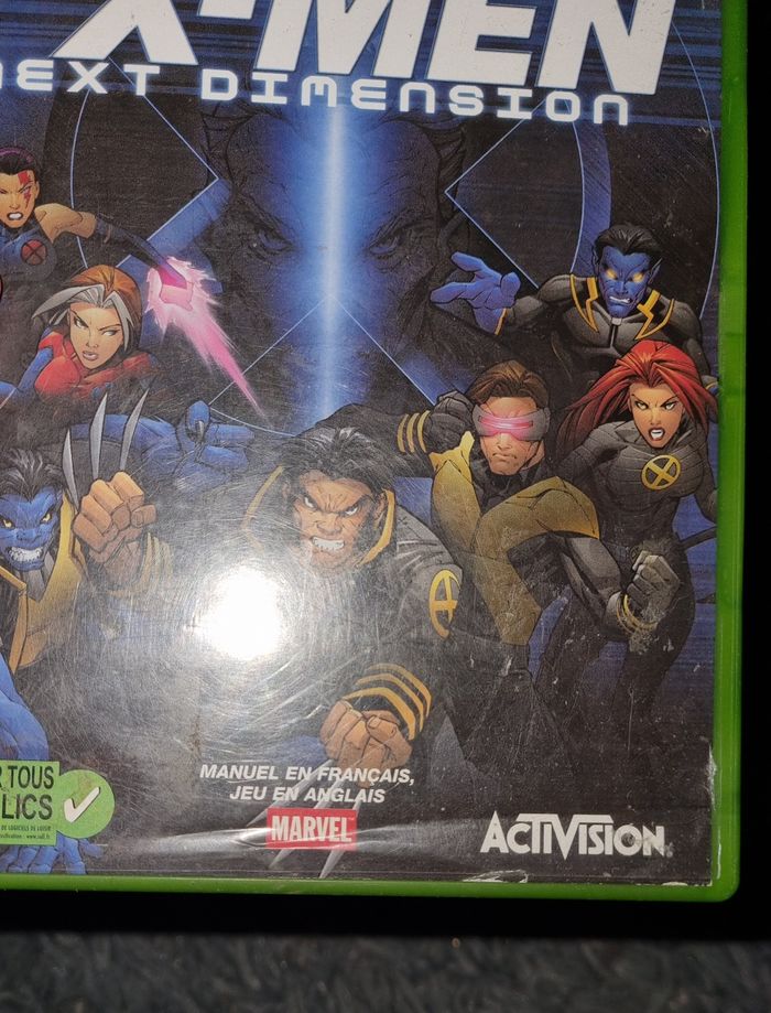 Boîte de jeu vide avec livret X-men Next Dimension Xbox - photo numéro 4