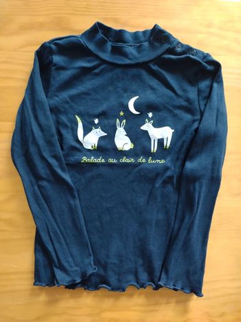 Sous pull fille 4 ans Gémo