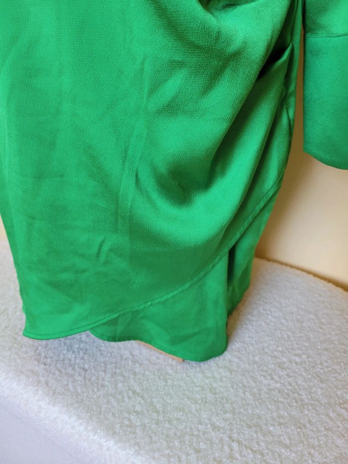 Magnifique robe verte Mango - photo numéro 7
