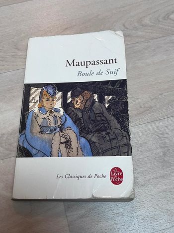 Livre Boule de suif de Maupassant