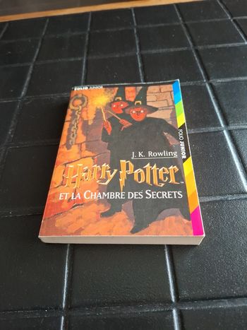 Livre harry Potter et la chambre des secrets