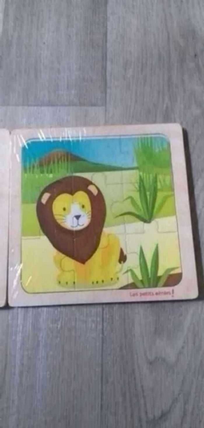 Puzzle en bois les petits génies - photo numéro 3