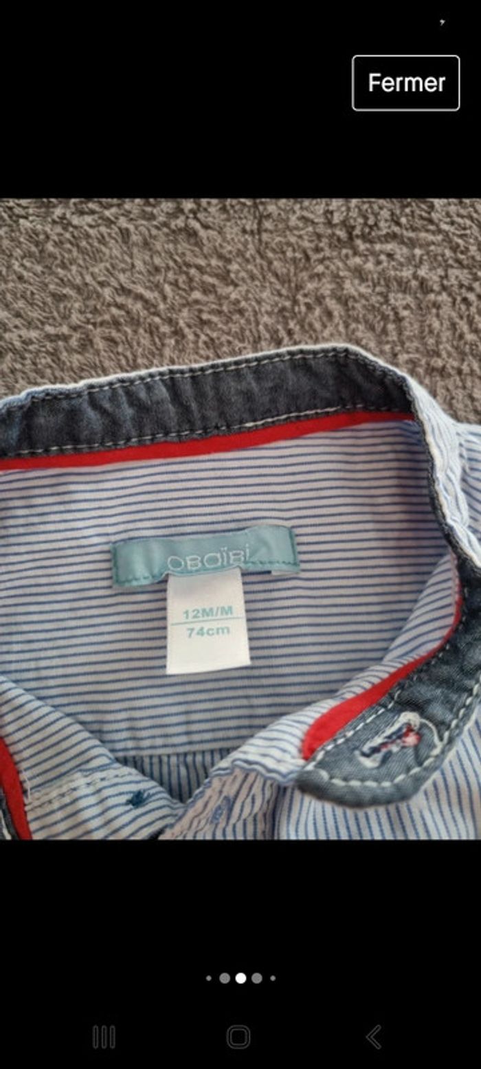 Ensemble jean/ chemise garçon - photo numéro 5