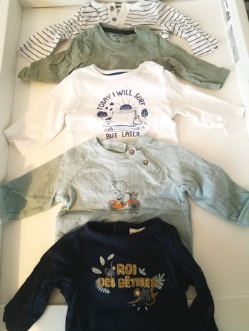 Lot de 5 t-shirts