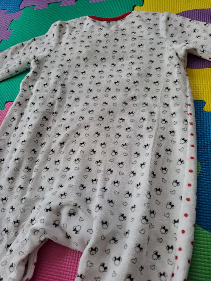 Pyjama velours Orchestra Minnie 12m - photo numéro 9