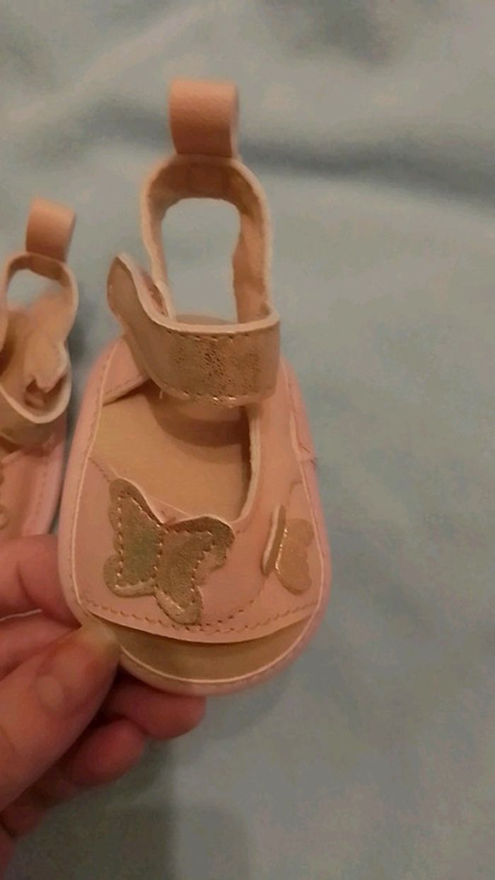 Ballerines gemo 0/3 mois neuf - photo numéro 3