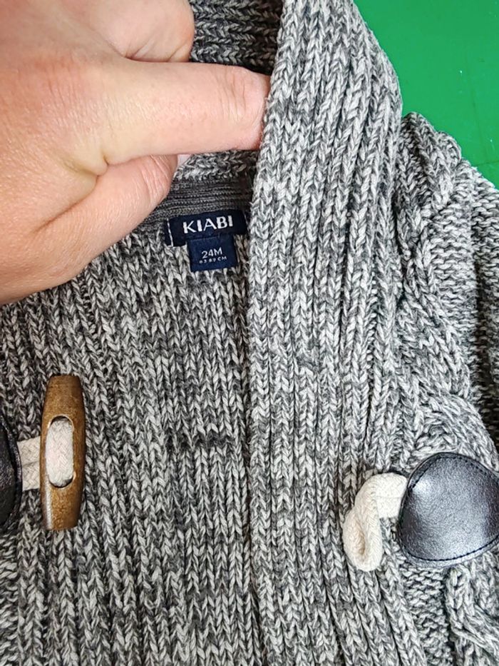 Lot de 2 gilet et 1 pull 23 mois - photo numéro 8