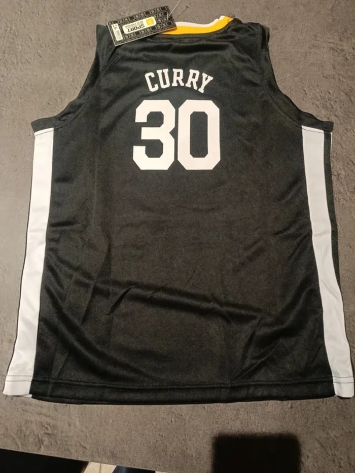 Tenue NBA golden state warriors Stephen Curry noir t26 - photo numéro 2