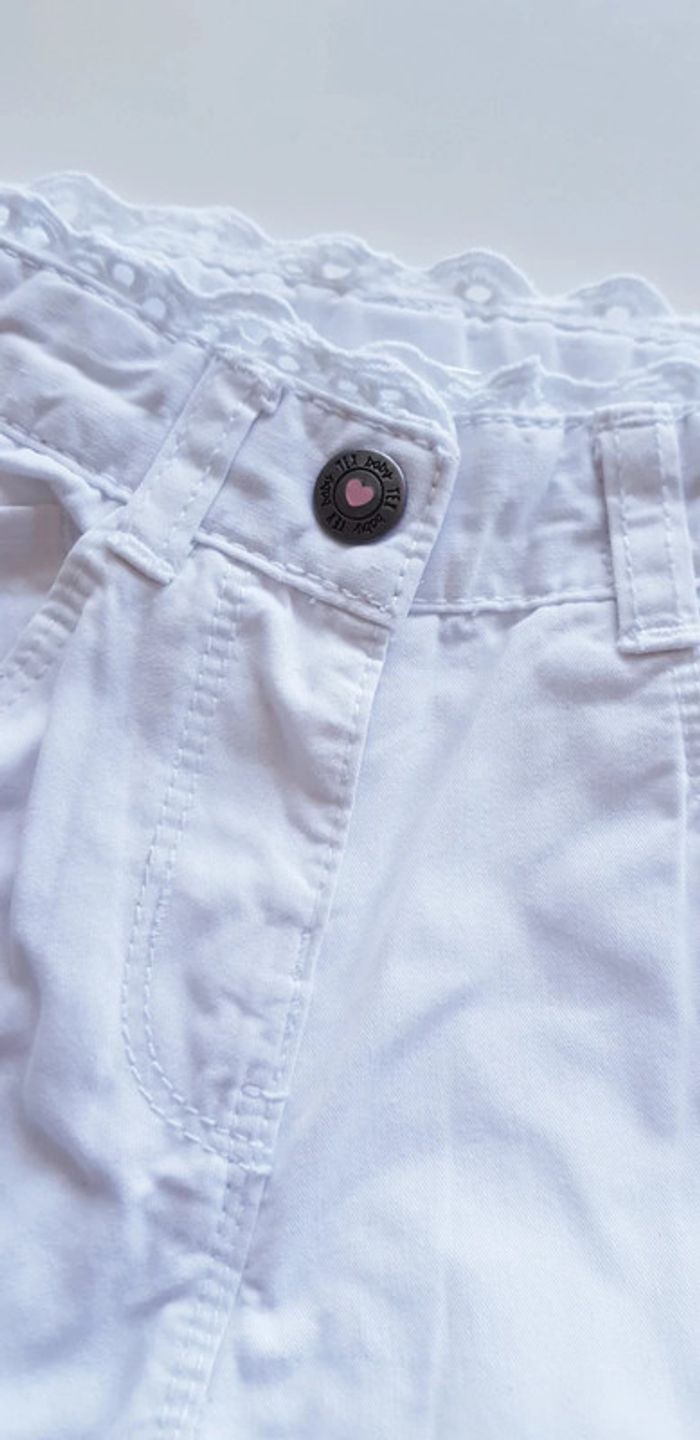 Pantalon blanc Tex Baby 23 mois - photo numéro 5