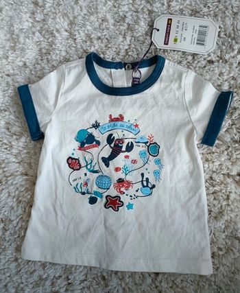 T-shirt sergent major en 6 mois (68cm)