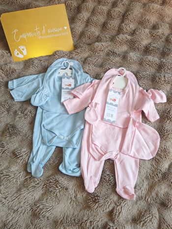 Tenue de naissance personnalisable