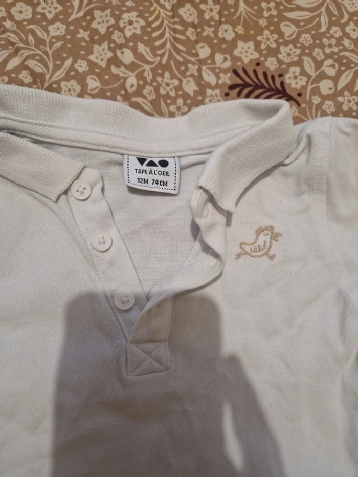 Polo blanc - photo numéro 2